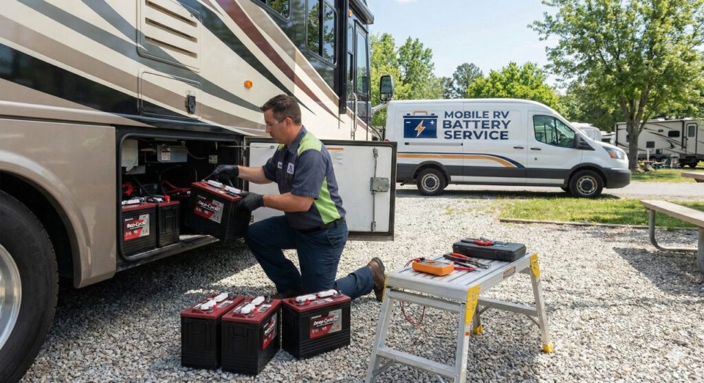 RV Battery Maintenance & Replacement Services
